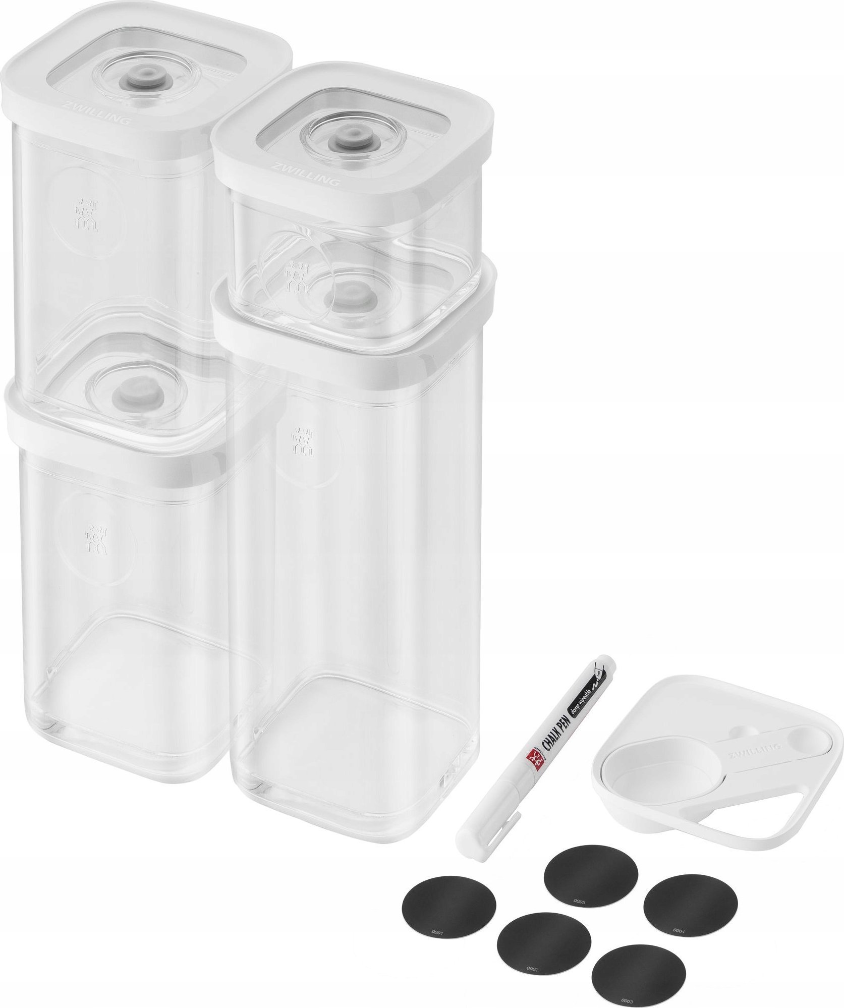 Zwilling Zestaw pojemników plastikowych S ZWILLING Fresh & Save Cube 1025971