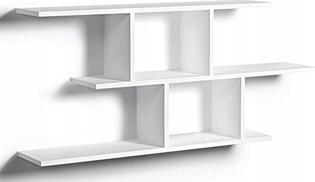 Elior Biała skandynawska półka ścienna - Meggi