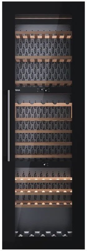 Chłodziarka do wina Teka Sommelier RVI 30097 GBK Chłodziarka do wina do zabudowy na 93 butelki