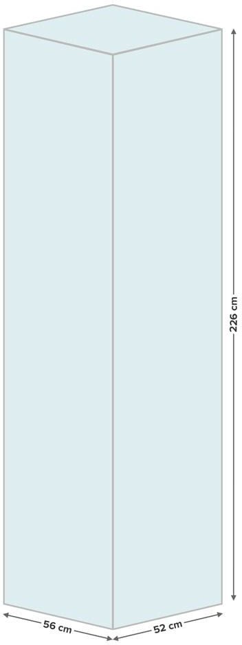 POKROWIEC NA OGRZEWACZ GAZOWY 56X52X226 CM