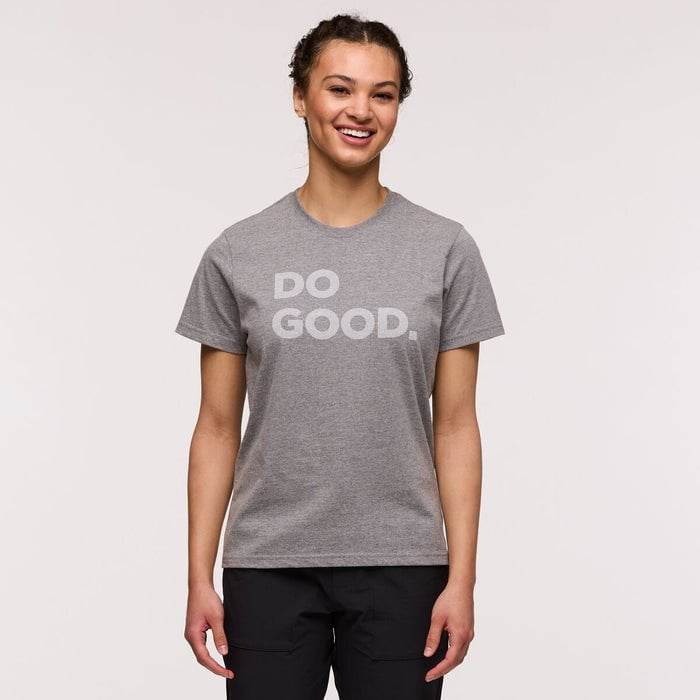 W'S Do Good T-Shirt, Heather Grey, M