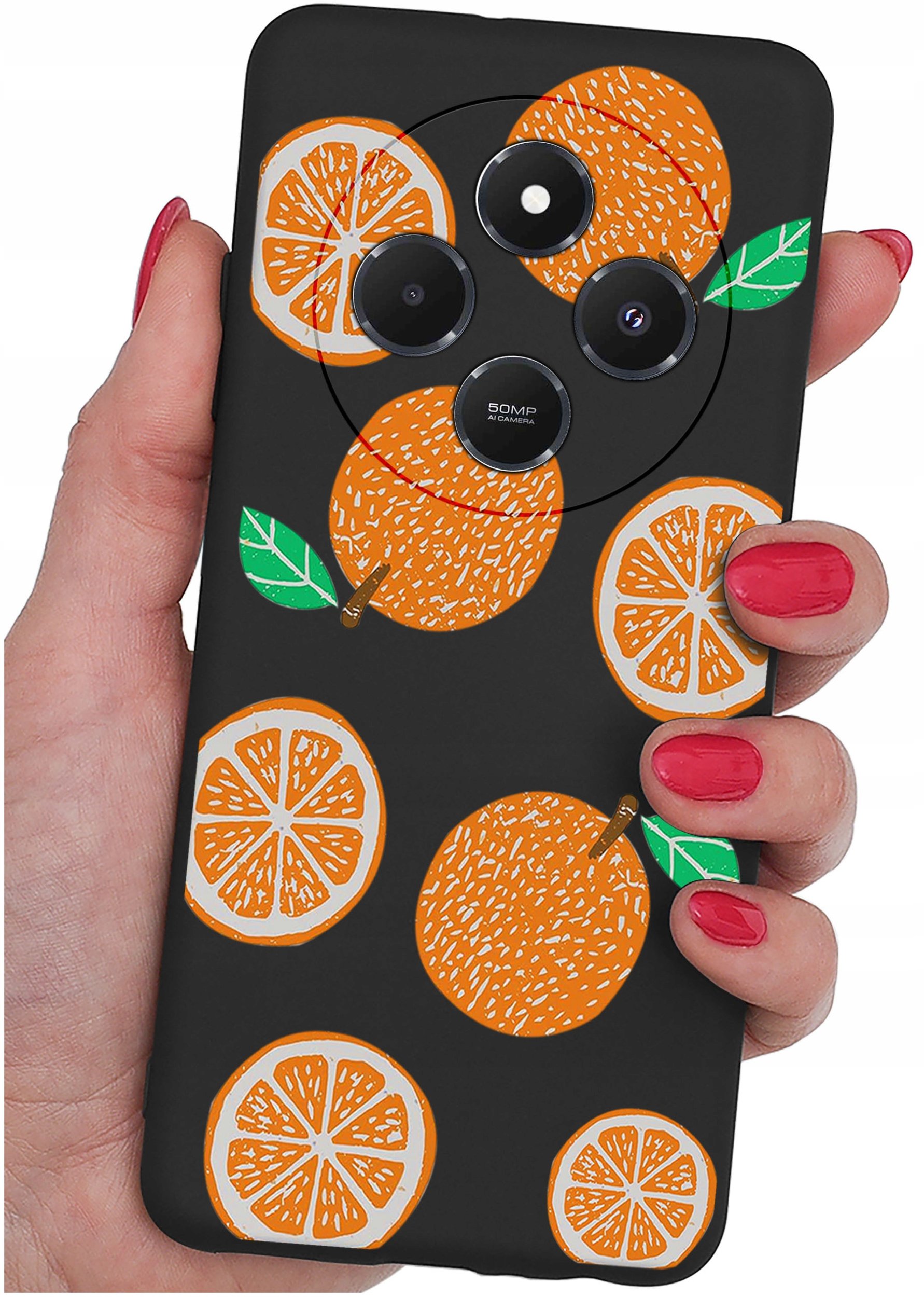 Etui do Xiaomi Redmi 14C WZORY |SILIKONOWE MATT CASE + SZKŁO 9H