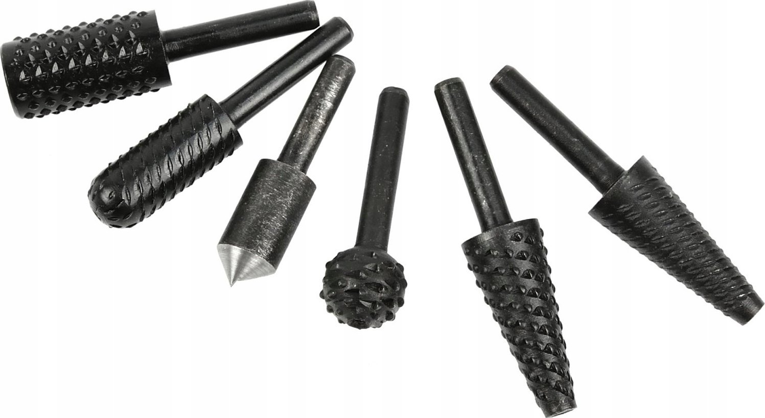 Geko Zestaw frezów trzpieniowych do metalu i drewna 6mm 6el. (60)