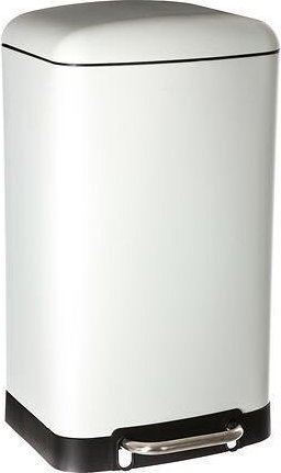 5five Kosz na śmieci 30L z pokrywą, klasyczny śmietnik z wyjmowanym wiadrem