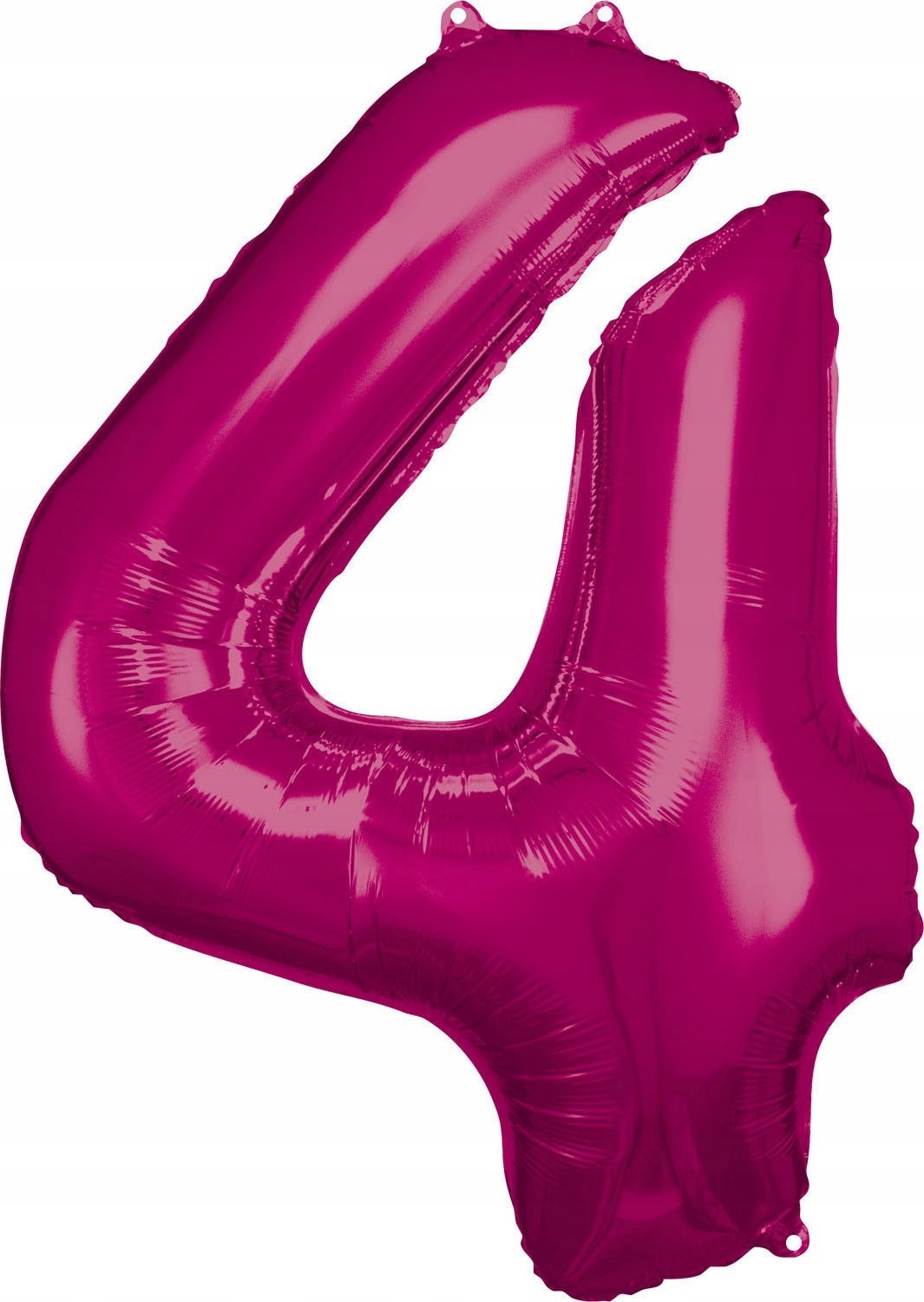 AMSCAN Balon foliowy duża cyfra 4 różowy 65x86cm 9907283