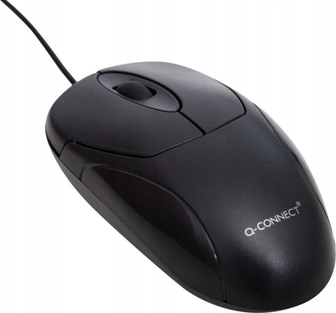 Q-Connect Myszka komputerowa Q-CONNECT, przewodowa, czarna