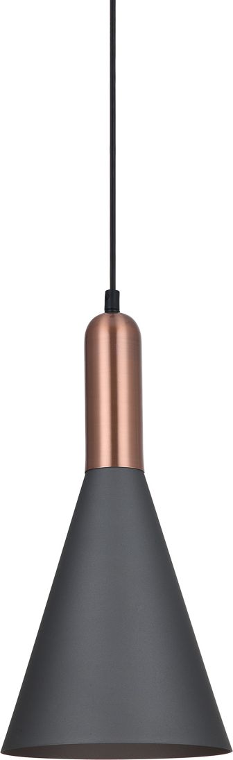 Lampa wisząca Italux Khaleo nowoczesna klasyczna miedź (MDM-3030/1 GR+RC)