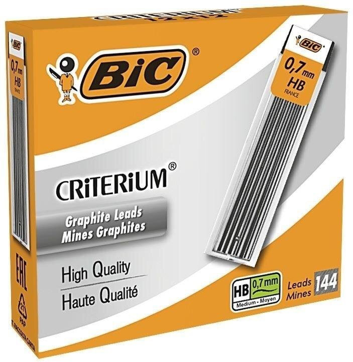 Wkłady Criterium 0,7mm HB (12szt) BIC EDUKAMP
