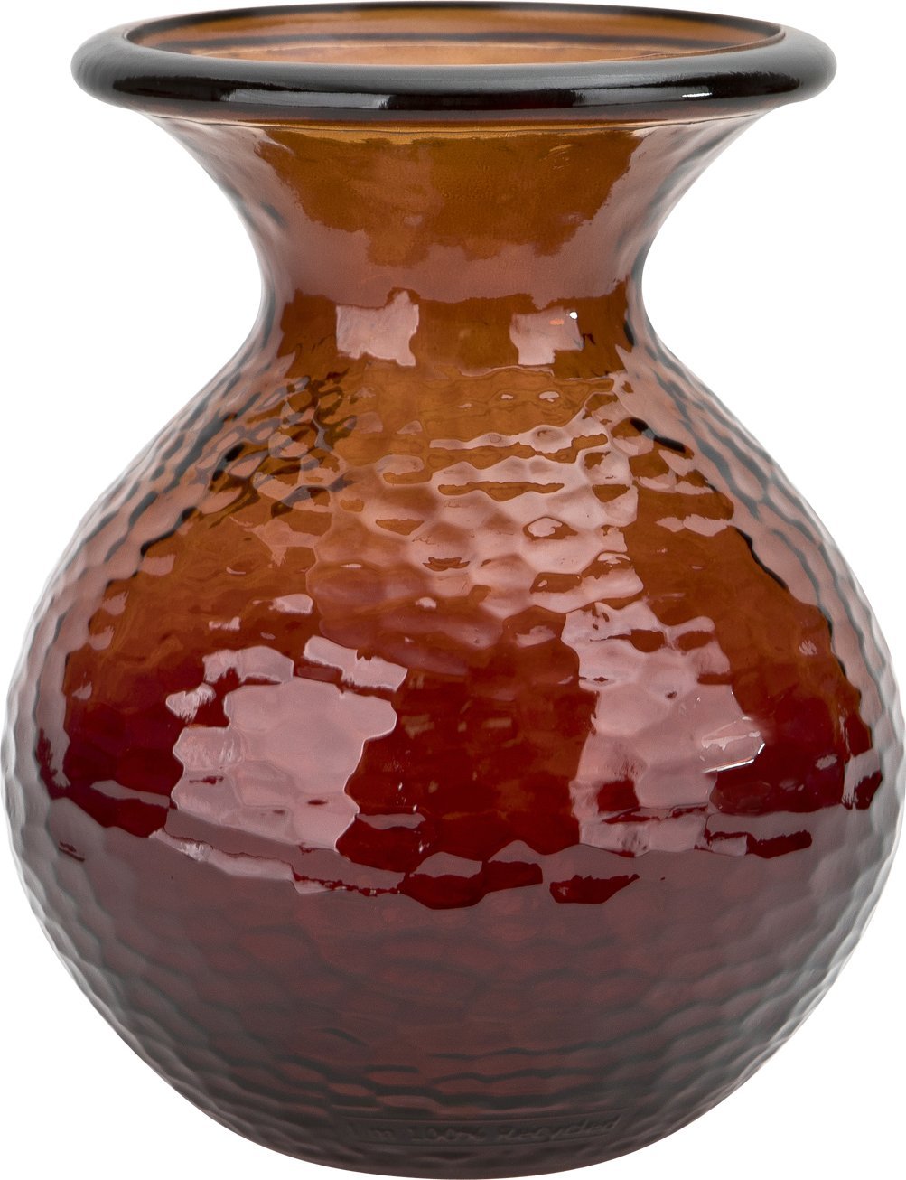 San Miguel Wazon szklany 24,5 cm brązowy 4828 Paradise San Miguel recykling