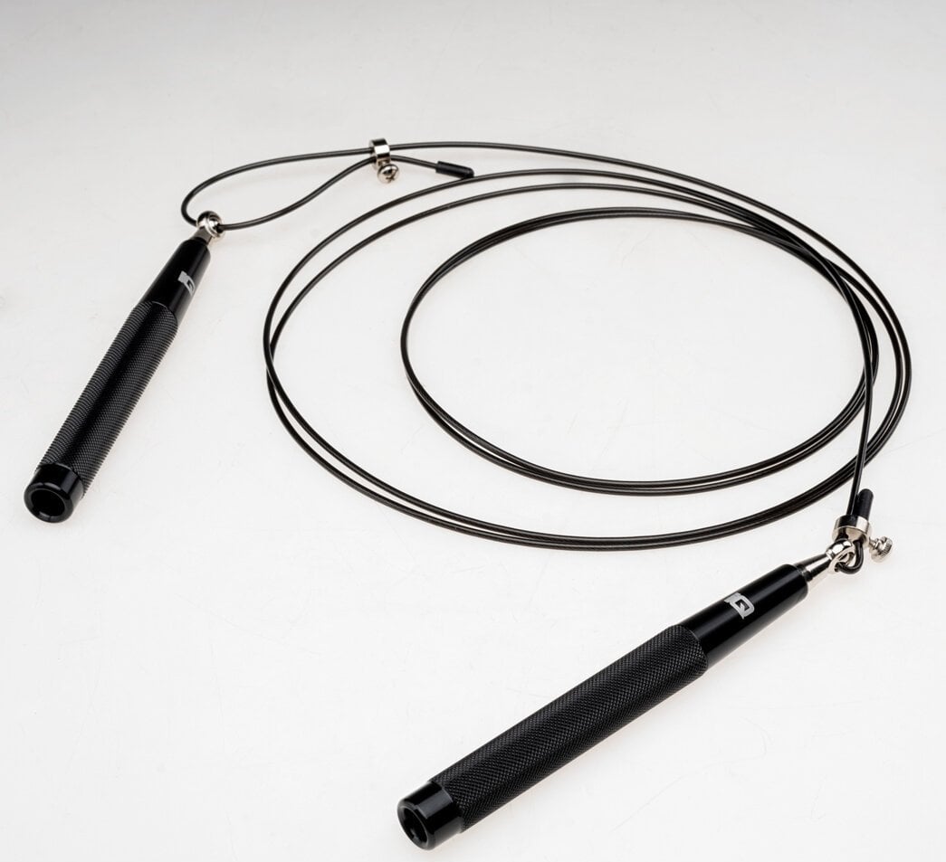 Skakanka sportowa IQ Skakanka Iq Cross The Line Powerpump Crosspro black/silver