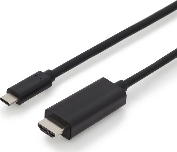 Kabel USB Digitus USB-C - HDMI 2 m Czarny (AK-300330-020-S)