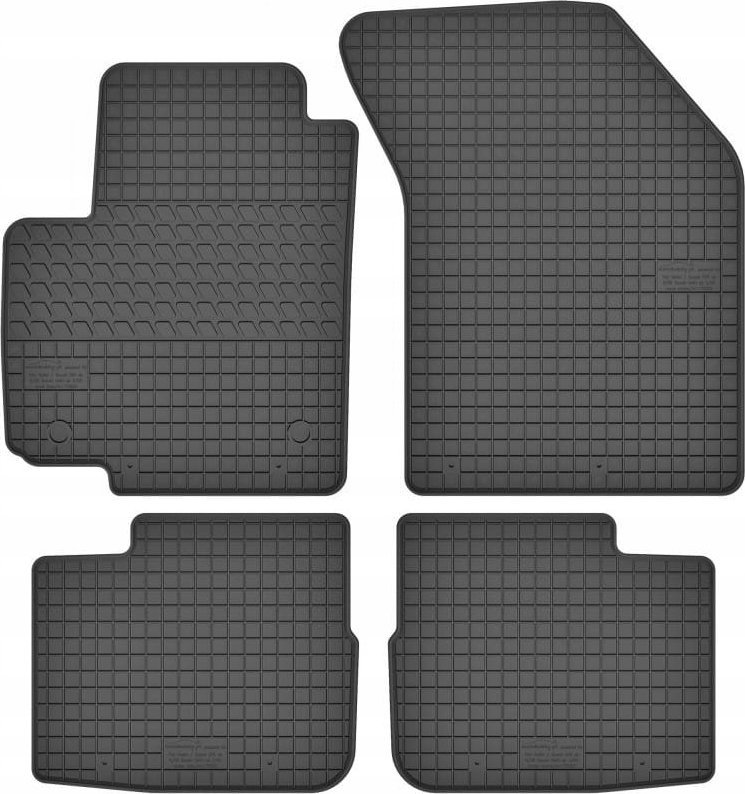 MotoHobby Fiat Sedici Dywaniki gumowe PREMIUM stopery