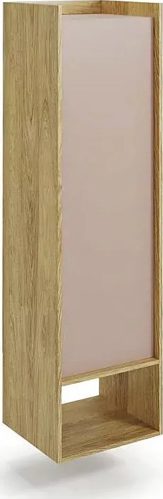 Elior Regał modułowy hikora + róż antyczny - Horizonte 5X