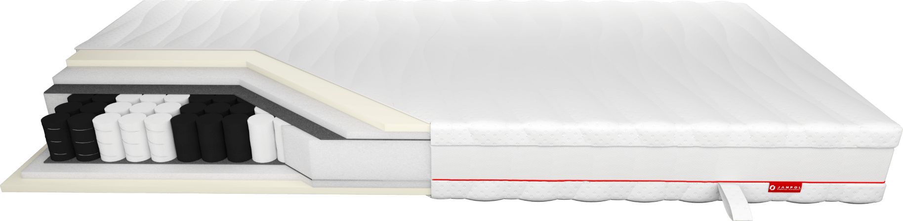 JANPOL Materac CORA 100x200 kieszeniowy siedmiostrefowy Janpol