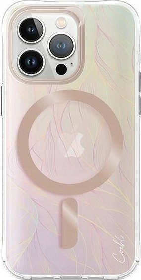 Uniq UNIQ etui Coehl Willow iPhone 15 Pro Max 6.7" Magnetic Charging opal/iridescent