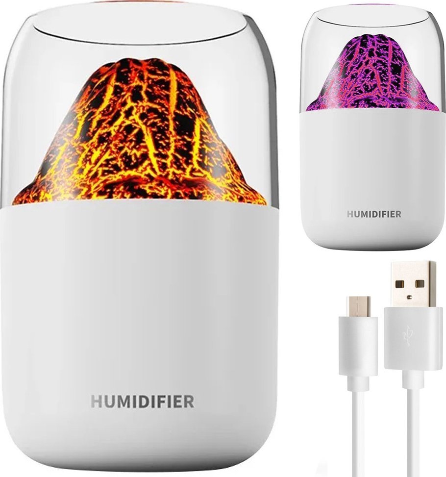 Nawilżacz powietrza Verk Nawilżacz powietrza dyfuzor aromaterapia podświetlenie led ultradźwiękowy Nawilżacz powietrza dyfuzor aromaterapia podświetle