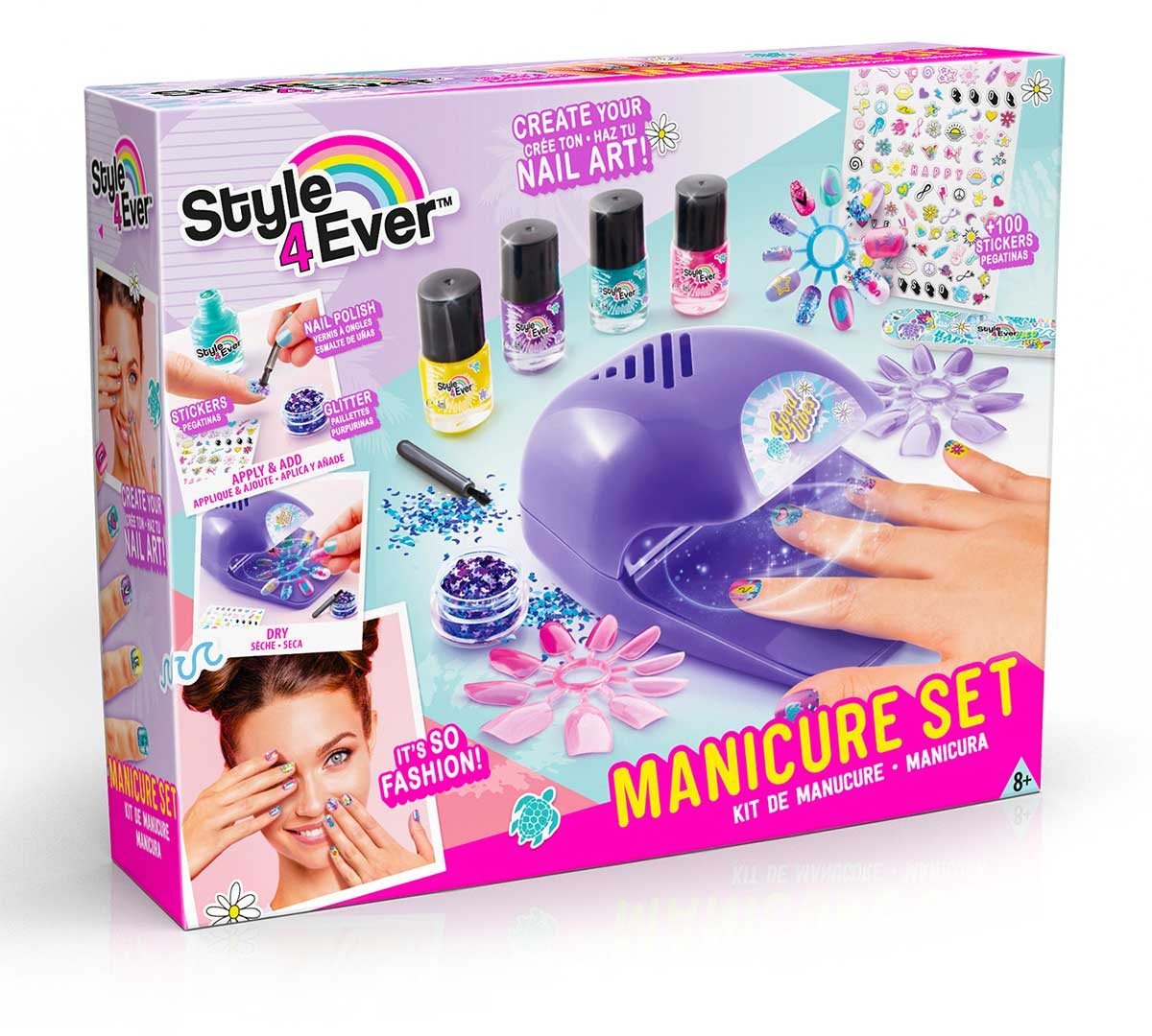STYLE 4 EVER Nail Art Manicure Set