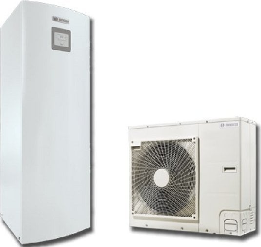 Pompa ciepła Split ze stojącym modułem wewnętrznym z zasobnikiem 190l Compress 3000 AWS 8 M (kolor biały)