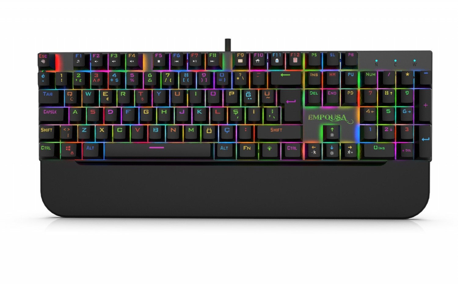 Klawiatura HK Gaming INCA Gaming Tastatur IKG-443 Mechanisch red switch