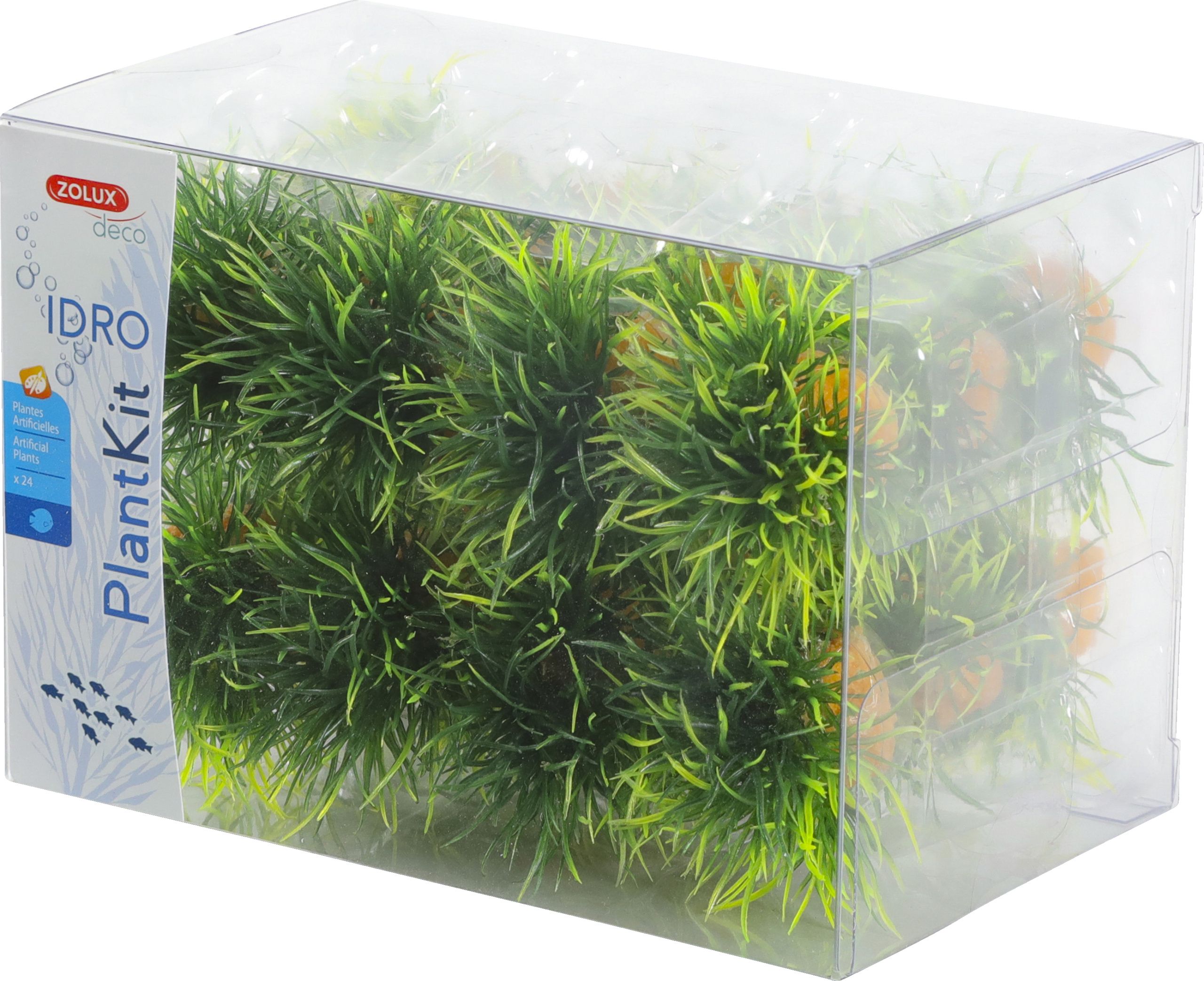 Zolux Zestaw małych roślin IDRO 24 szt.