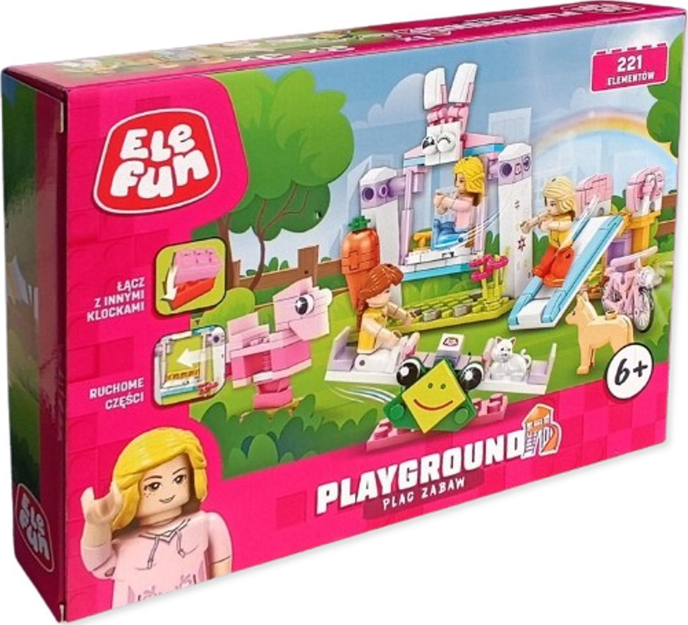 Elefun Klocki Elefun - Playground - Plac zabaw 8822