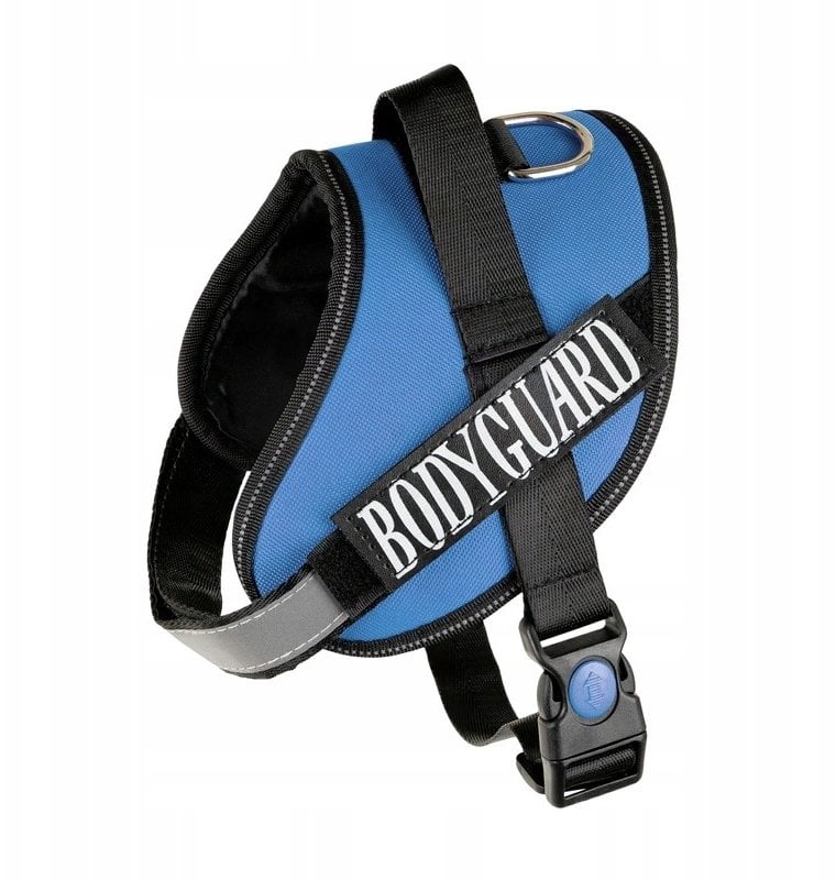 Szelki Bodyguard dla psa, niebieski, S, 50-60 cm