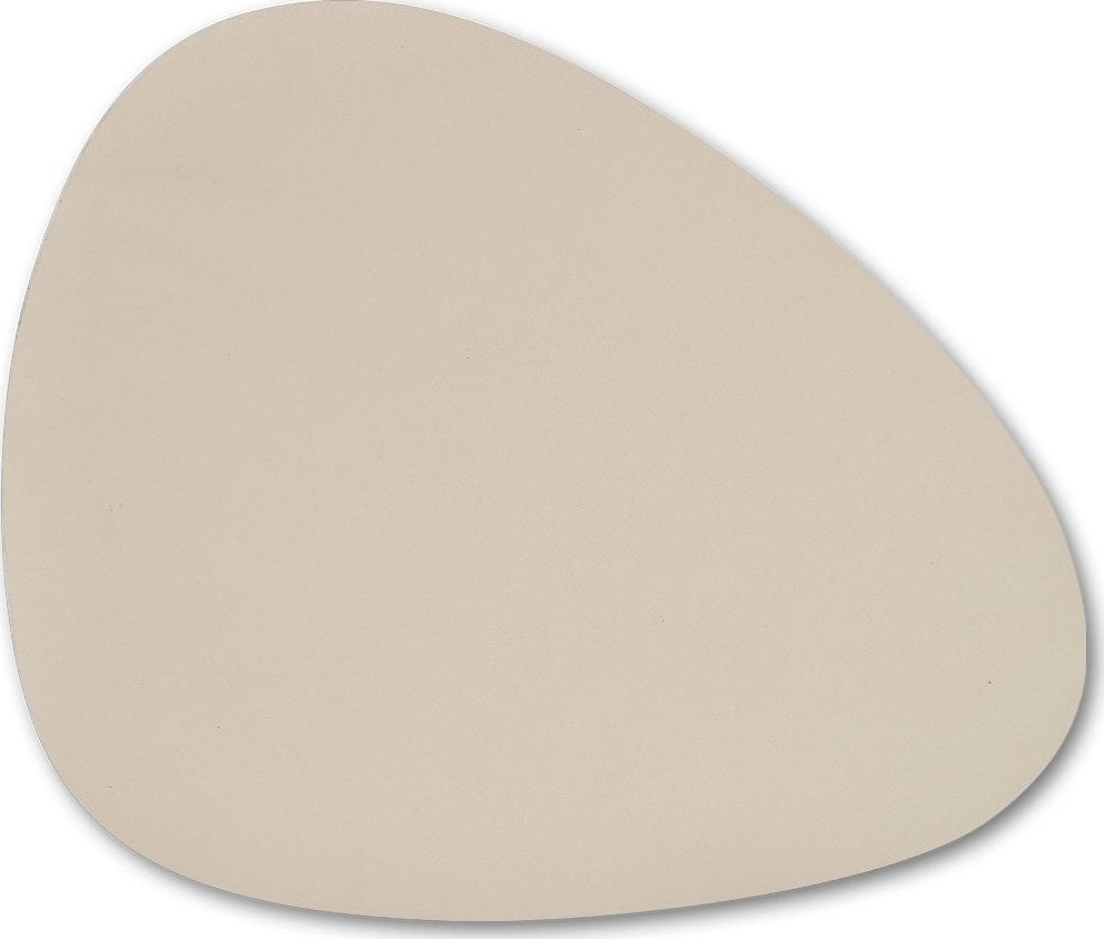 Zeller Podkładka na stół ze skóry syntetycznej, 34 x 42 cm, kremowy, ZELLER