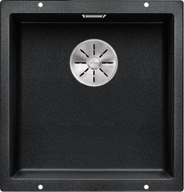Zlewozmywak Blanco Subline 400-U Silgranit antracyt z korkiem InFino (523422)