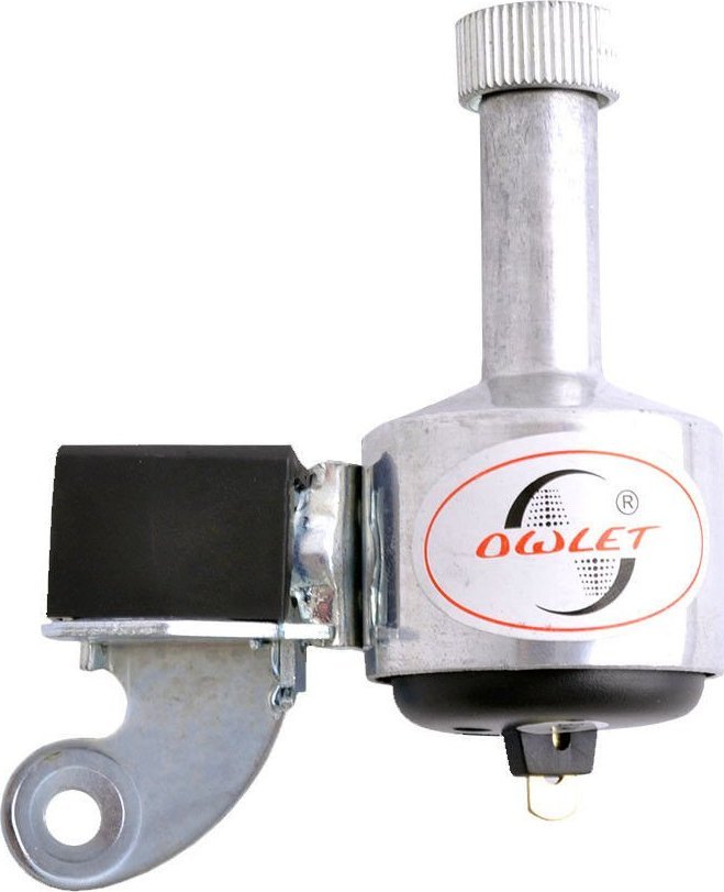 Owlet Prądnica 6V/3W prawa, aluminiowa srebrna Uniwersalny