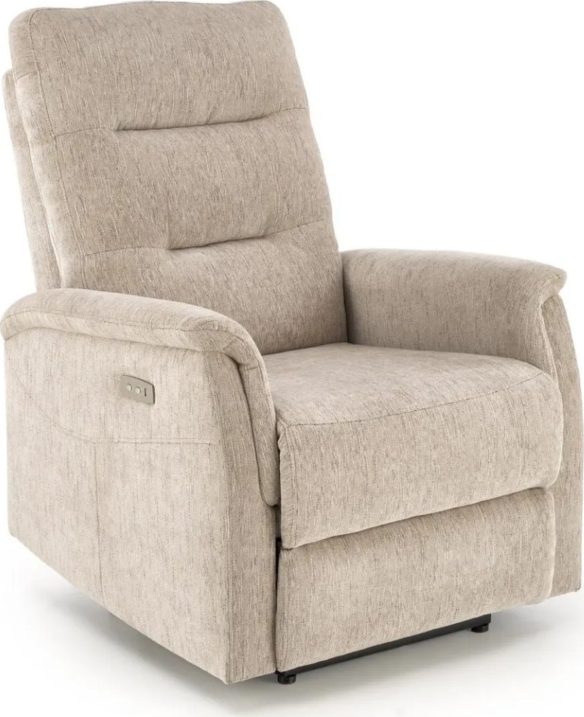 Halmar Fotel rozkładany JAMAL beżowy HALMAR