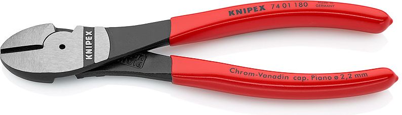 Knipex Szczypce tnące boczne o zwiększonym przełożeniu (7401180)