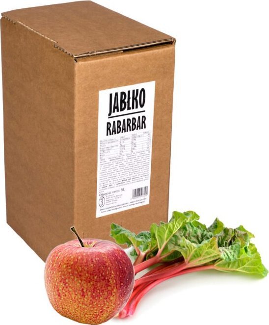 Sadvit Sok jabłko rabarbar 100% 5L