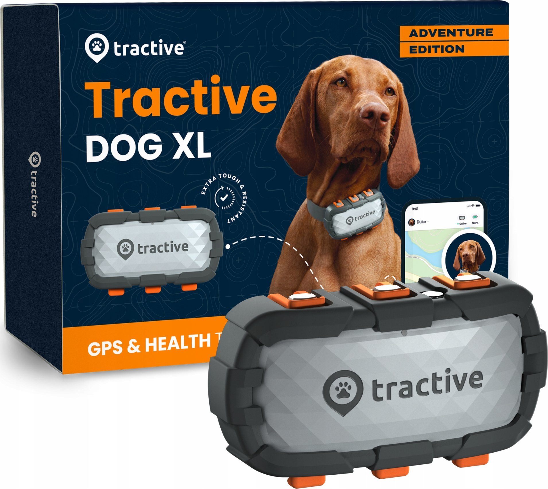 Tractive Tractive GPS DOG XL - Adventure Edition