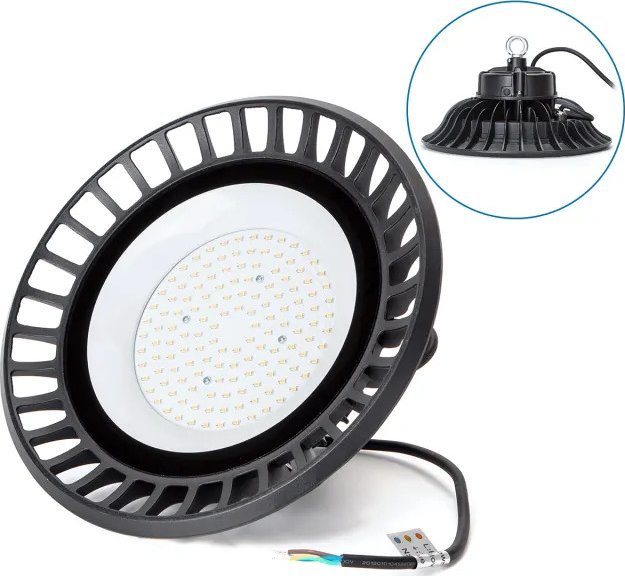 Aigostar Lampa magazynowa led 100W neutralna LED Oświetlenie pomieszczeń wysokiego składowania 100W 4-letnia