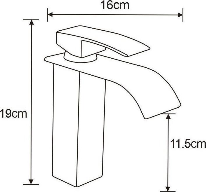 Bateria wannowa Mexen Mexen Aries DQ62 zestaw wannowy, chrom - 744803DQ62-00