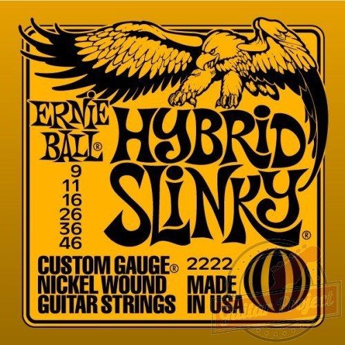 ERNIE BALL ERNIE BALL EB 2222 STRUNY DO GITARY ELEKTRYCZNEJ