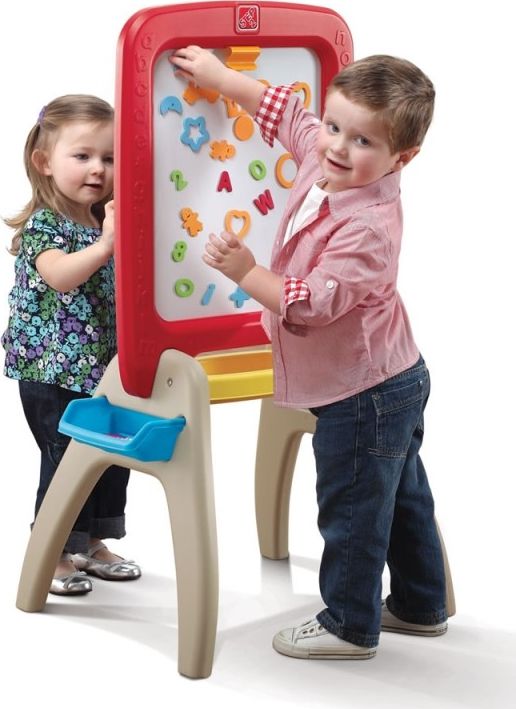 Step2 STEP2 Dwustronna Tablica Sztaluga Z Akcesoriami