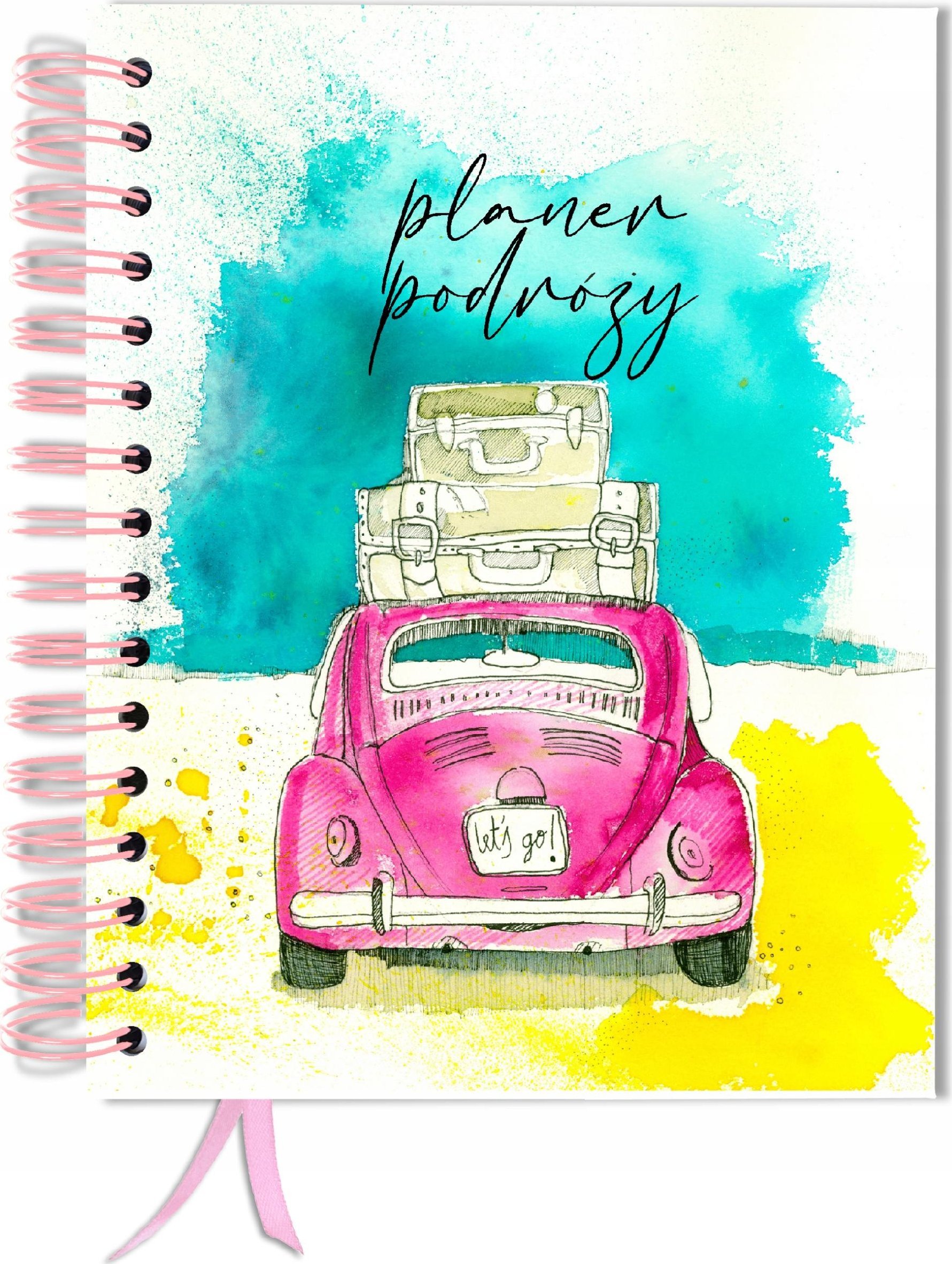 TadaPlanner Dziennik podróżnika Travelbook TaDa Planner A5+ pamiętnik planer podróży