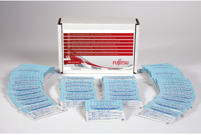 Fujitsu F1 Scanner - Cleaning Wipes (CONCLEW72)