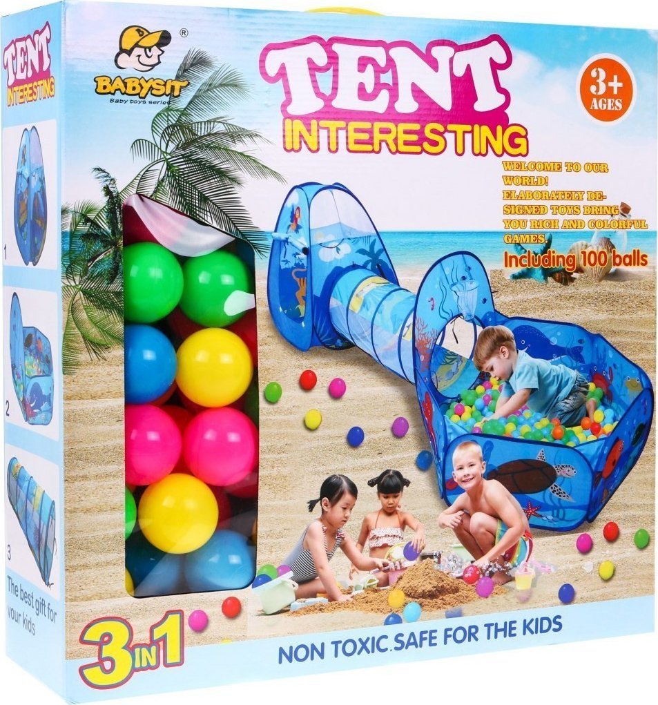 Ramiz Namiot Suchy Basen Kulki Tunel