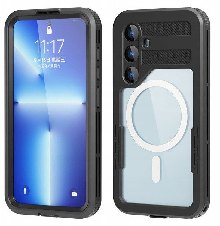 Etui wodoodporne IP68 360 do Samsung Galaxy S24 - pokrowiec, futerał