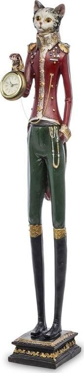 Art-Pol Figurka Kot Z Zegarkiem