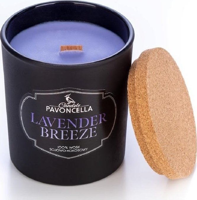 Świeczka sojowa Lavender Breeze czarna 135g