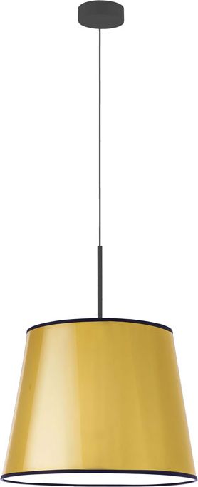Lampa wisząca Lumes Złoty żyrandol ze stożkowym abażurem - EX885-Sarix