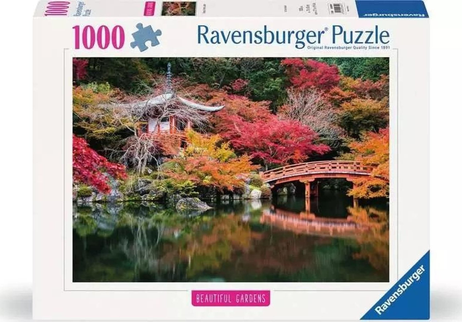 Ravensburger Puzzle Ogród Daigo-ji, Kyoto, Japonia 1000 elementów