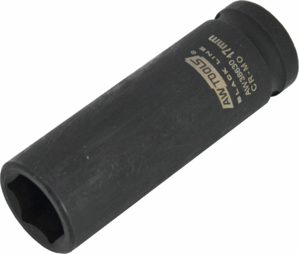 AWTools AWTOOLS NASADKA UDAROWA SZEŚCIOKĄTNA 1/2" DŁUGA 27mm BLACK LINE