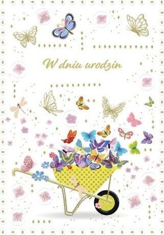 Kartka okolicznościowa Urodziny