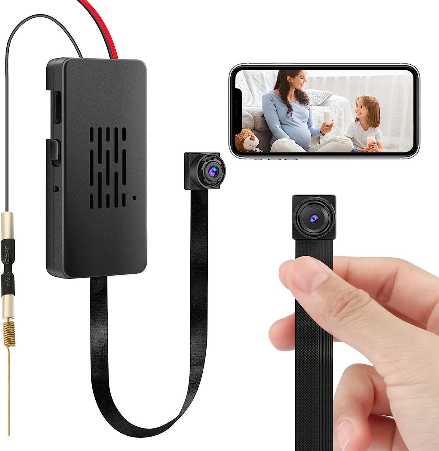 Mini kamera Wi-Fi MZ003 z detekcją ruchu HD