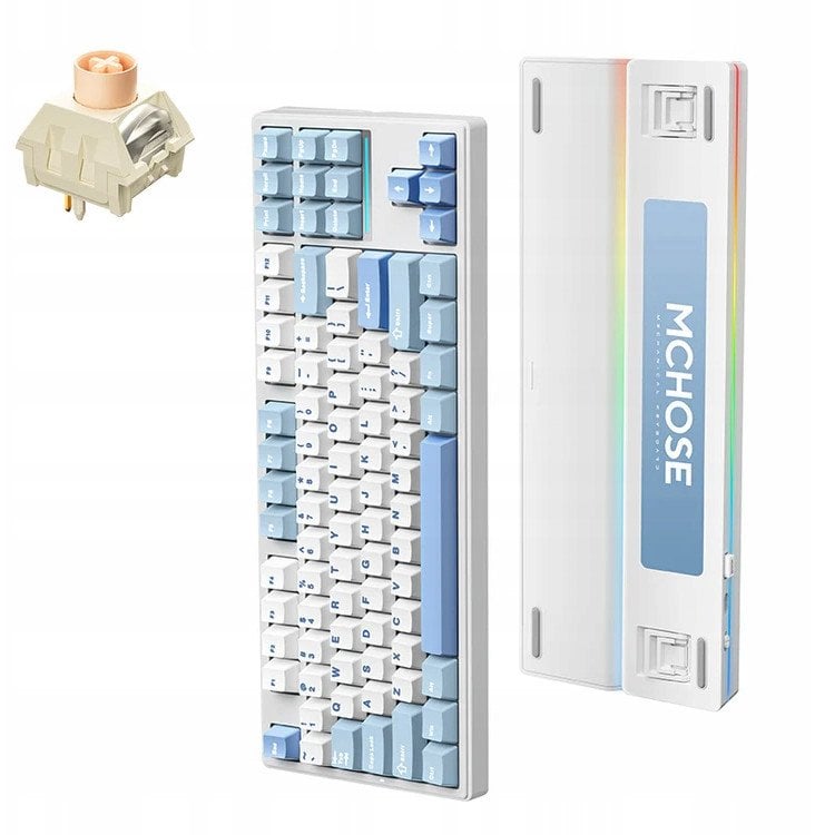 Klawiatura MCHOSE MC-K87 Icy Creamsicle (MC-K87-4)