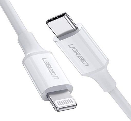Kabel USB Ugreen USB-C - Lightning 1 m Biały (10493)